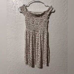 Forever 21 White Floral Print Sundress Women's Size Small | Rayon Spandex